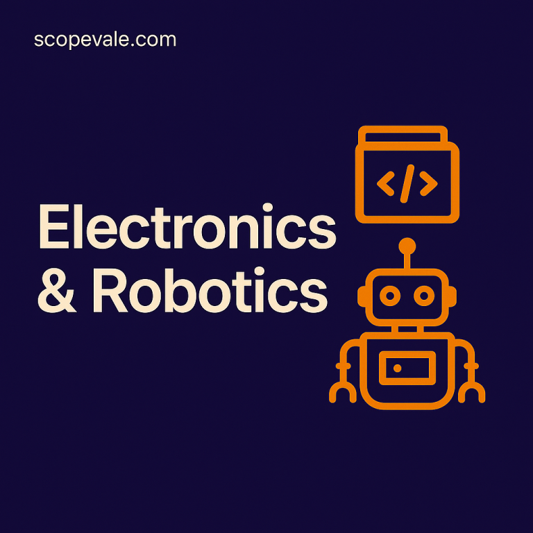 Basic Electronics and Robotics